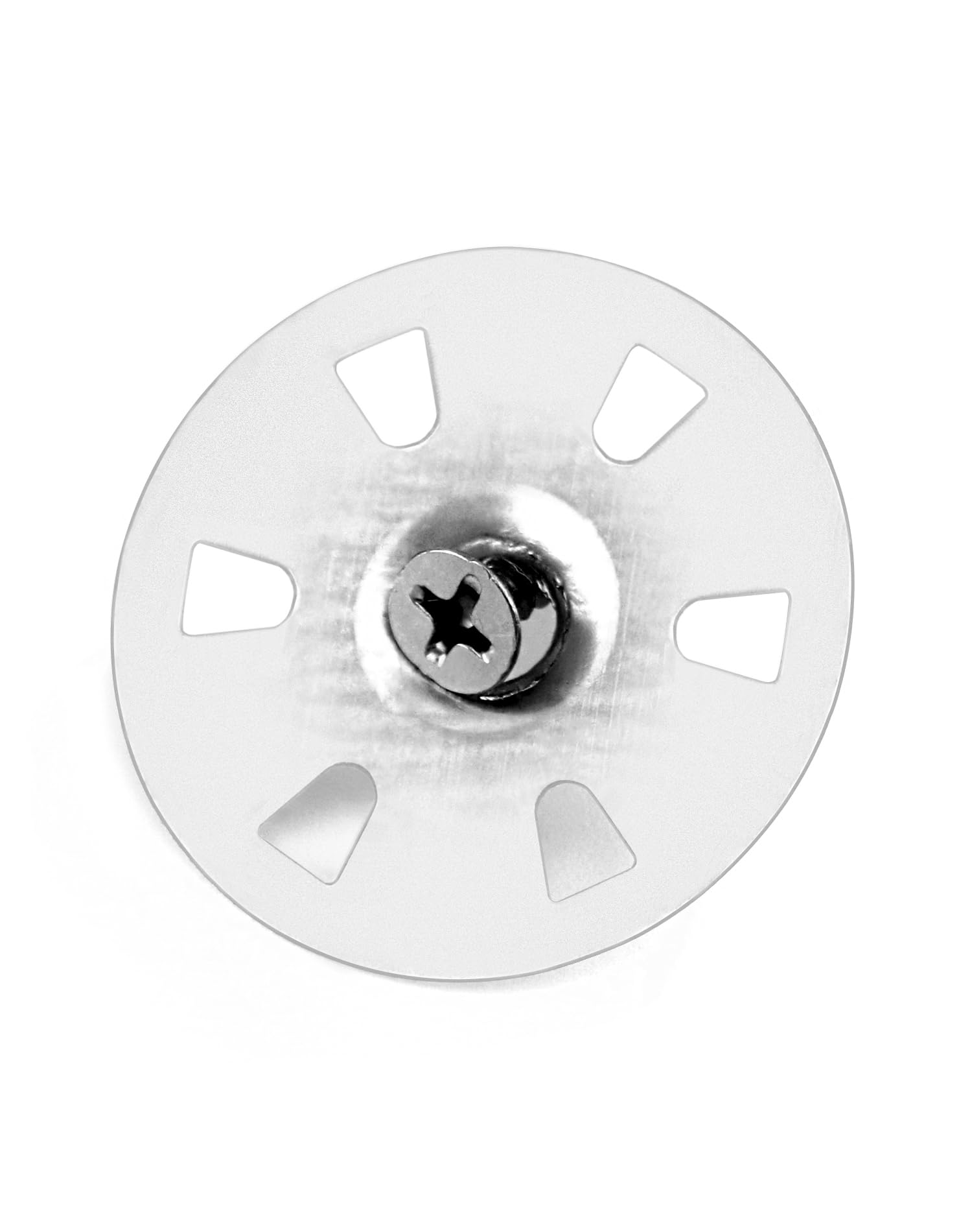 QWORK® 500 PCS/Pack 35mm Diameter Galvanized Steel Washers with Six Holes - Image 3