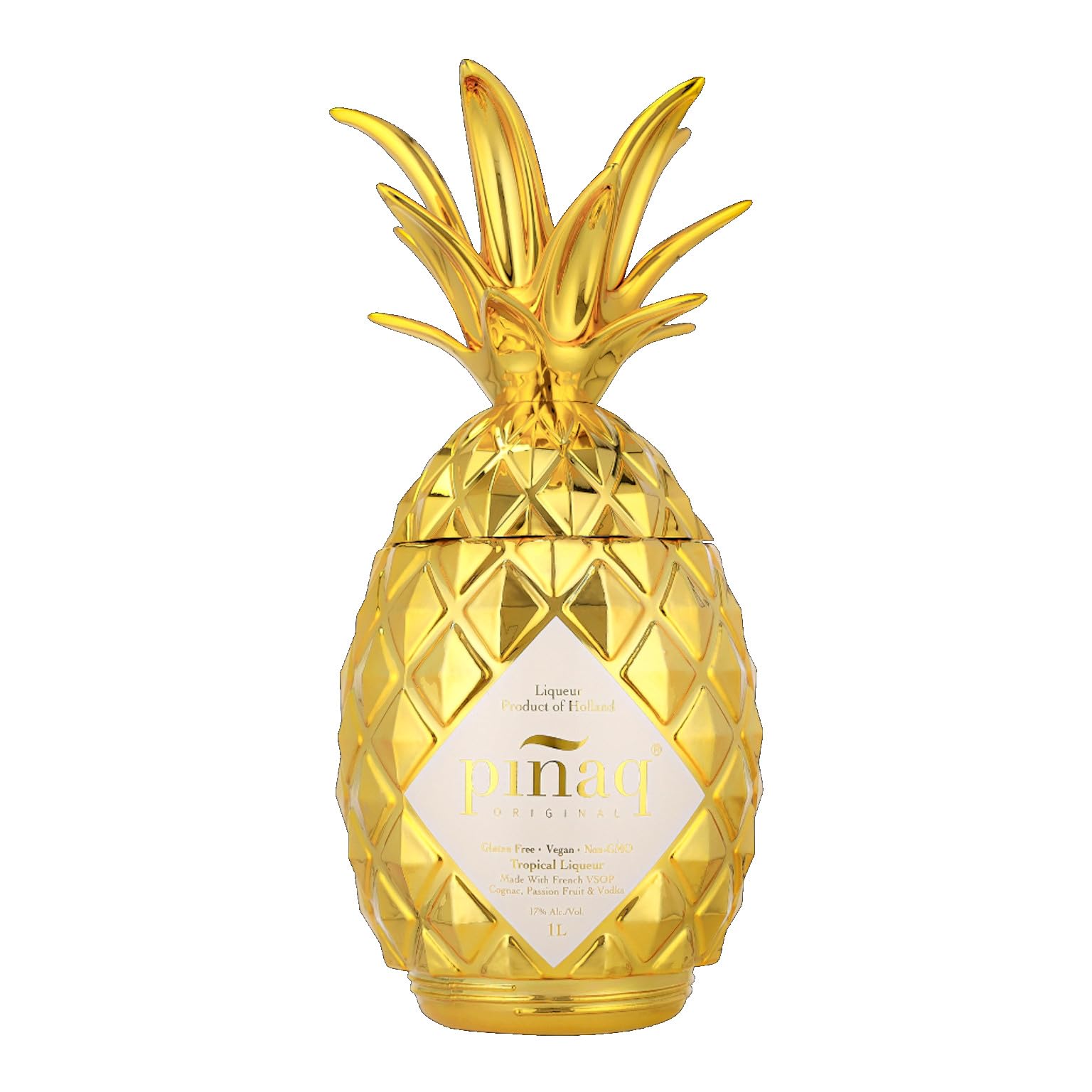 Pinaq Liqueur Original Gold Edition 17% a 1l Ananas Passionsfrucht Likör