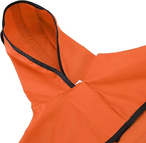 Miniatura 4 de Impermeable HDE con capucha, poncho protector para perro pequeño, grande y cachorro