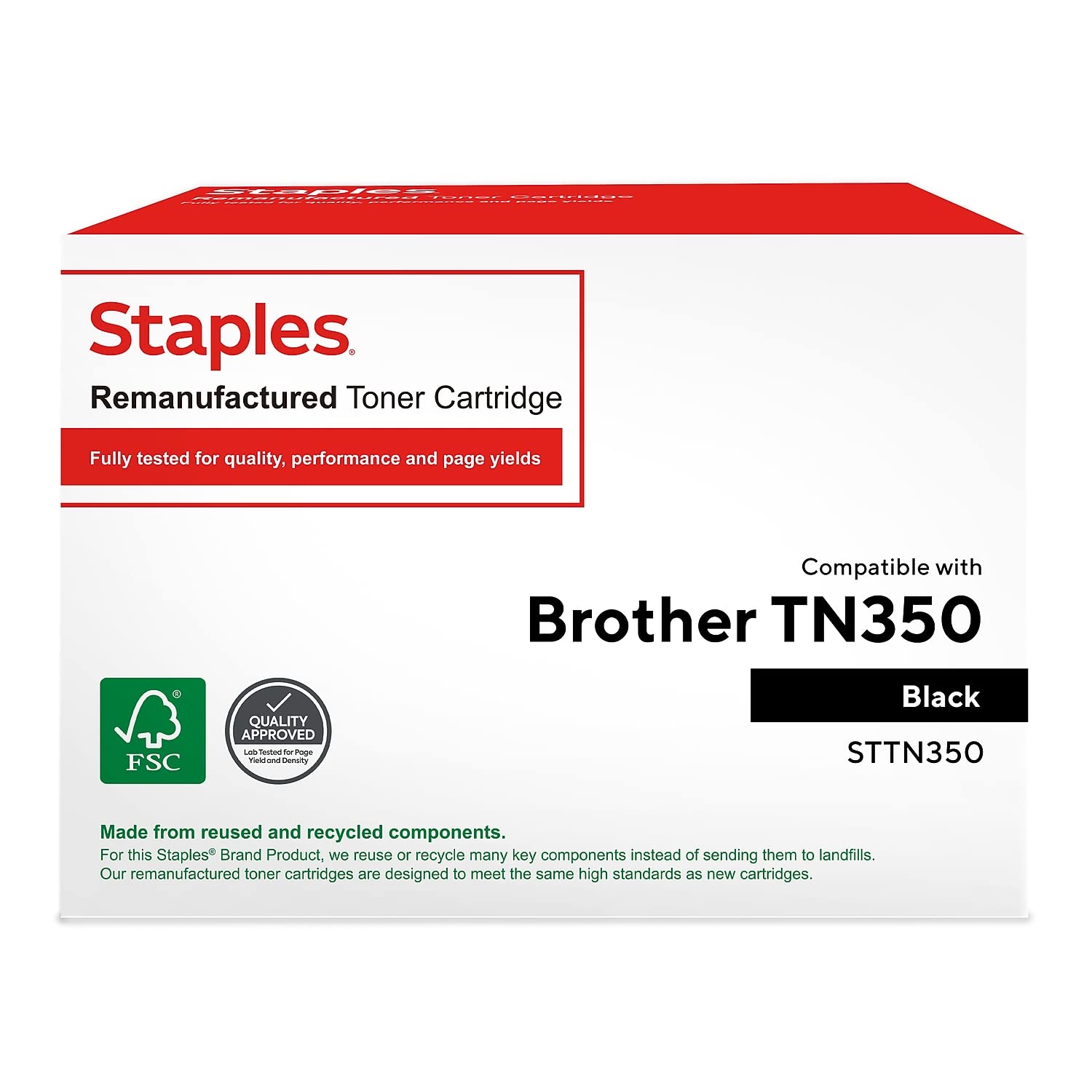 Amazon.co.jp: ステープルズ リサイクル トナーカートリッジ Brothr Tn