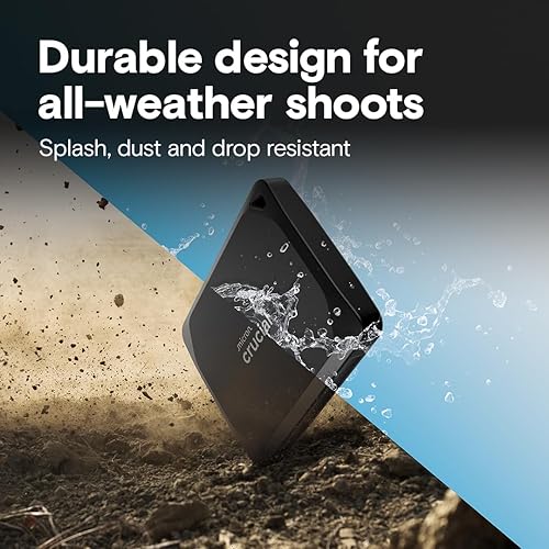 Miniatura 3 de Crucial X10 Pro SSD portátil de 2 TB - 2100 MBs de lectura, escritura de 2000 MBs, resistente al aguapolvo, para PC y Mac, con Mylio Photos+