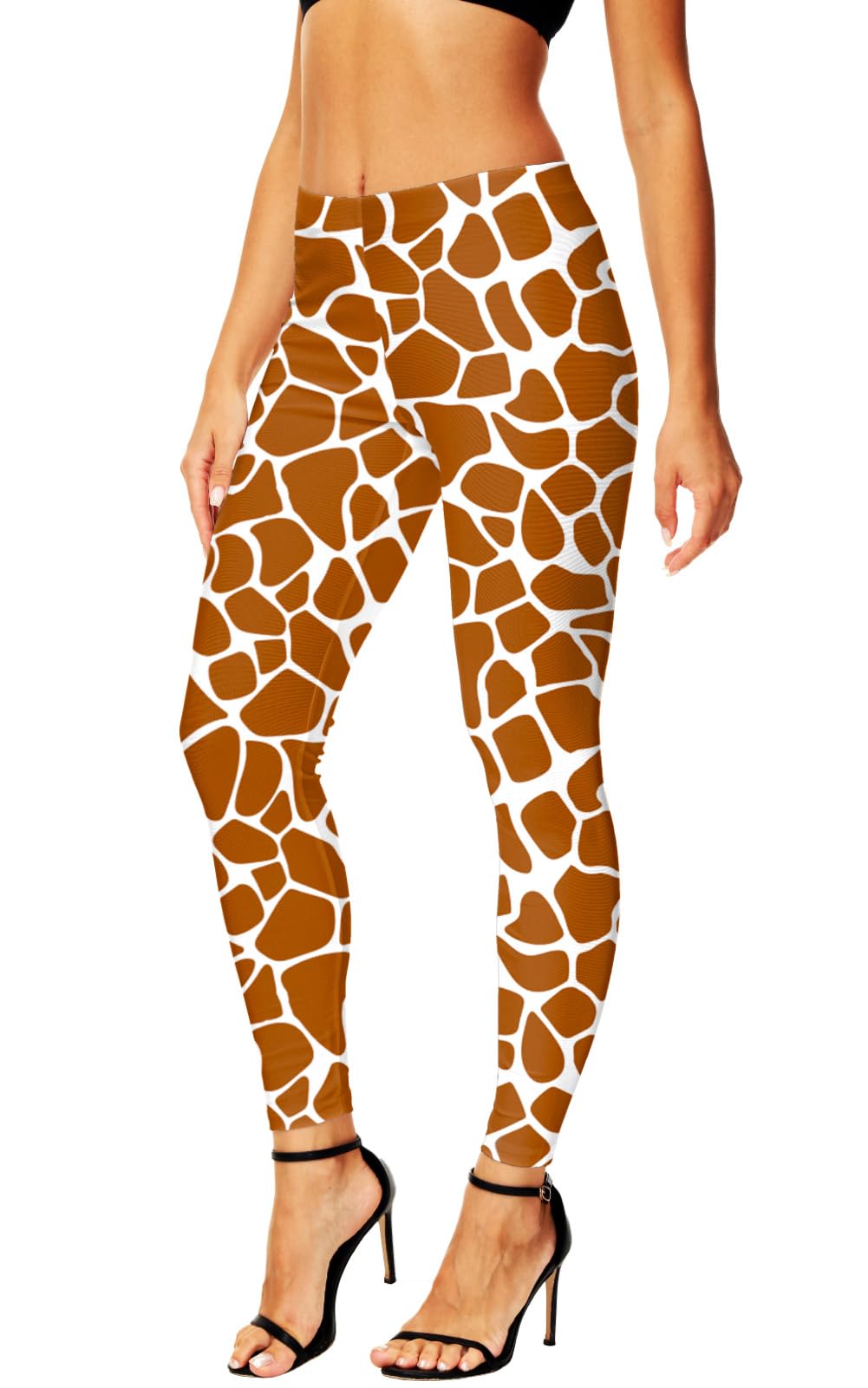 AOBUTE Women's Halloween Leggings Stretchy Printed Legging Tights