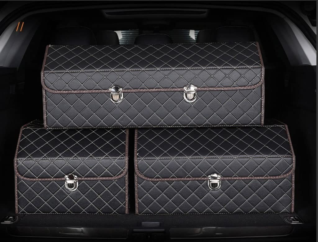 Caja de almacenamiento for maletero coche, plegable, resistente al agua, se adapta a cualquier necesidad organización en el vehículo
