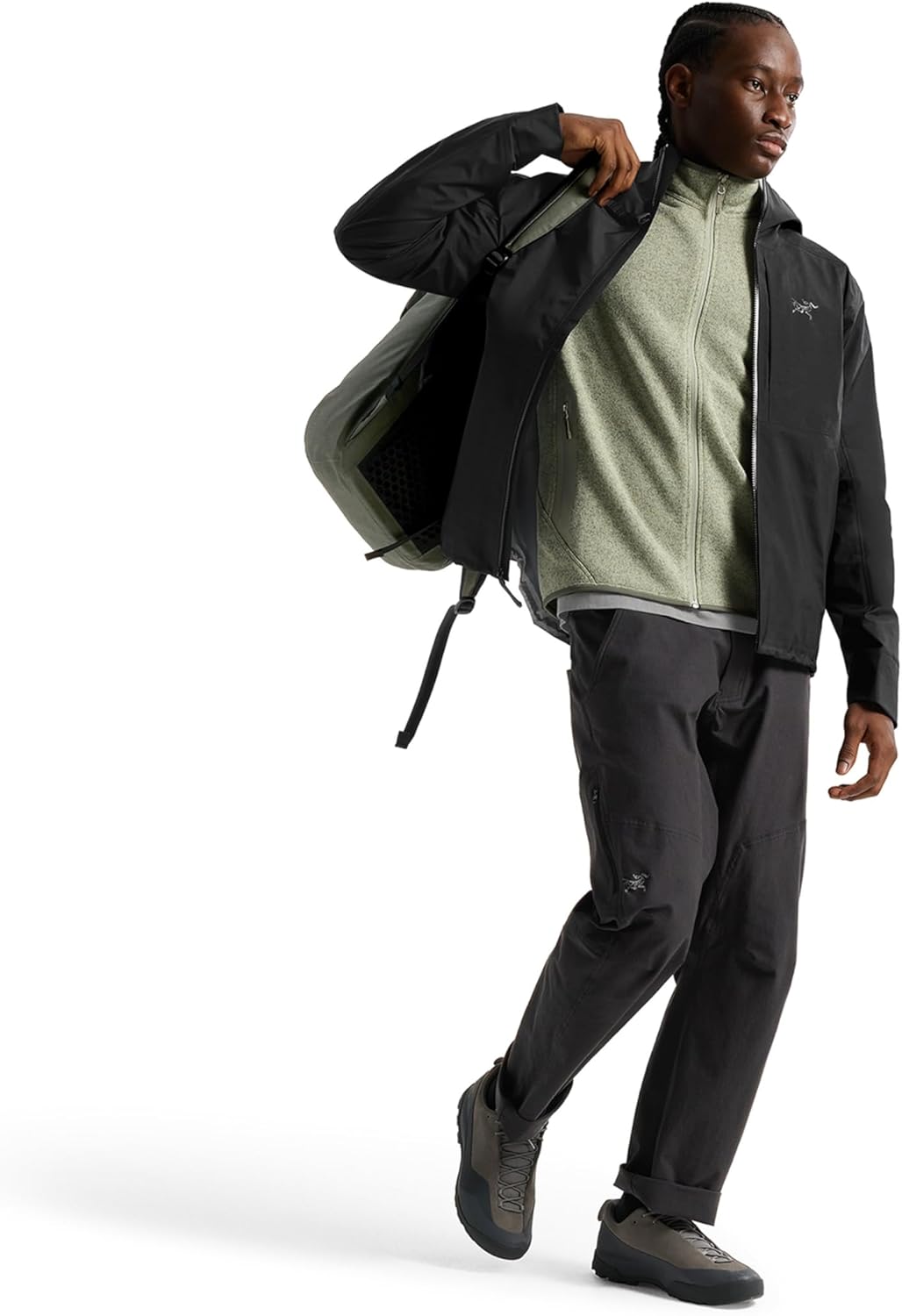Arc'teryx Granville 25 Backpack Unisex | Weather Resistant 25L Daypack | Dark Forage, One Size