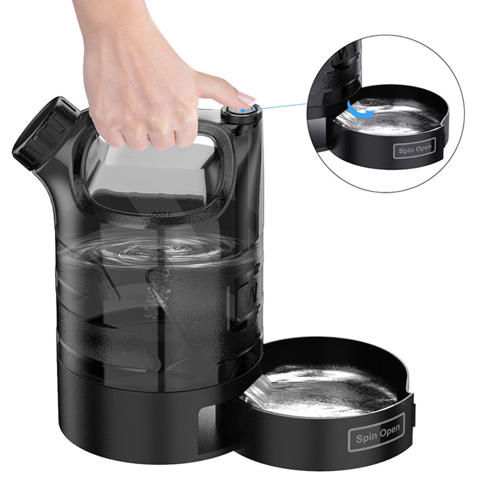 Bottiglia d'Acqua da Viaggio per Cani Dispenser da Bere per Animali | Borraccia per Acqua da Esterno Escursioni Campeggio Viaggi Casa