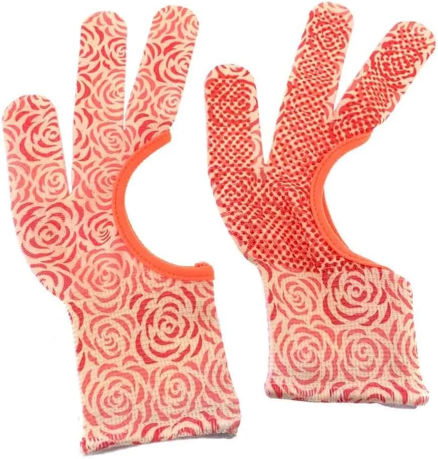 Bohin Quilting Gloves Size L Pink - 1pair