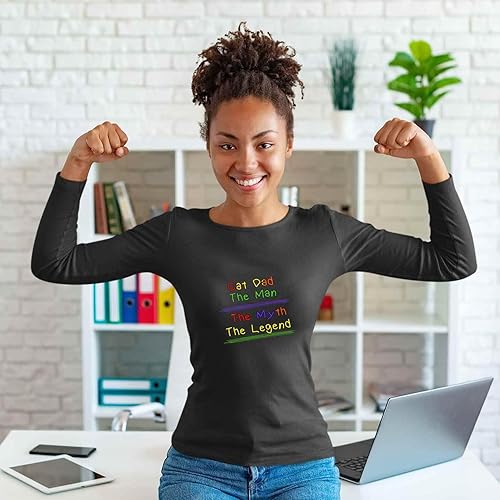 Miniatura 3 de Ideal Cat Dad Man's Gift, Myth Funny Love Kitten Graphic for Cat Lovers - Cat Dad Ownership On Men Women Shirt