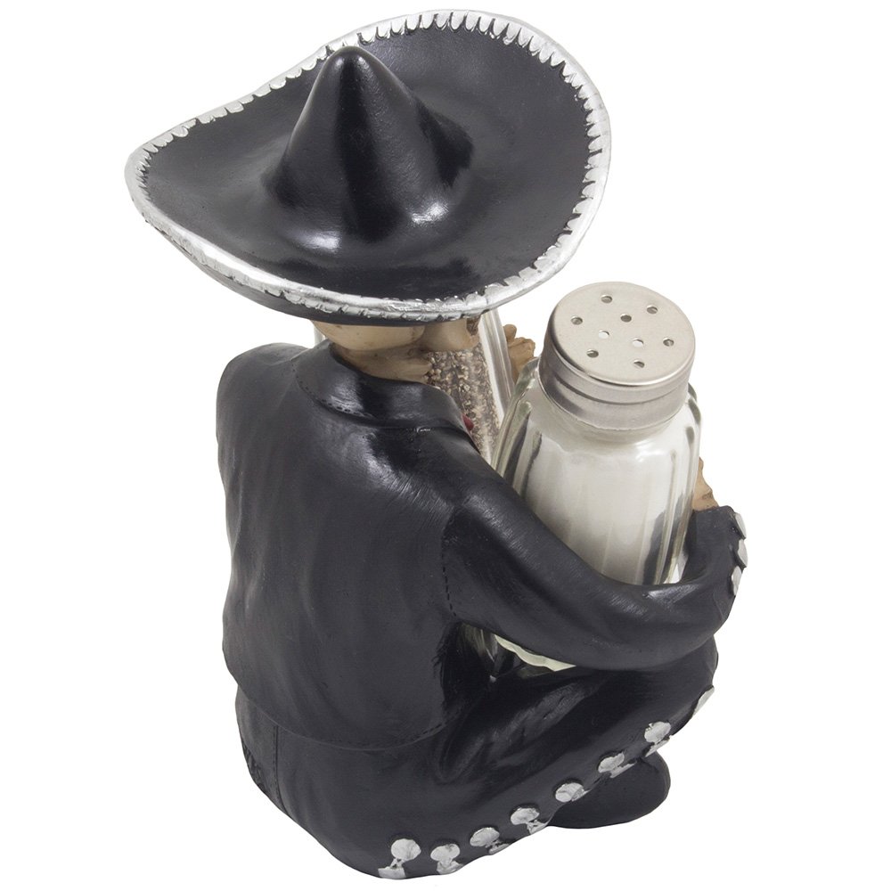 Amazon.com: Dia de Los Muertos Mariachi Skeleton Salt and Pepper
