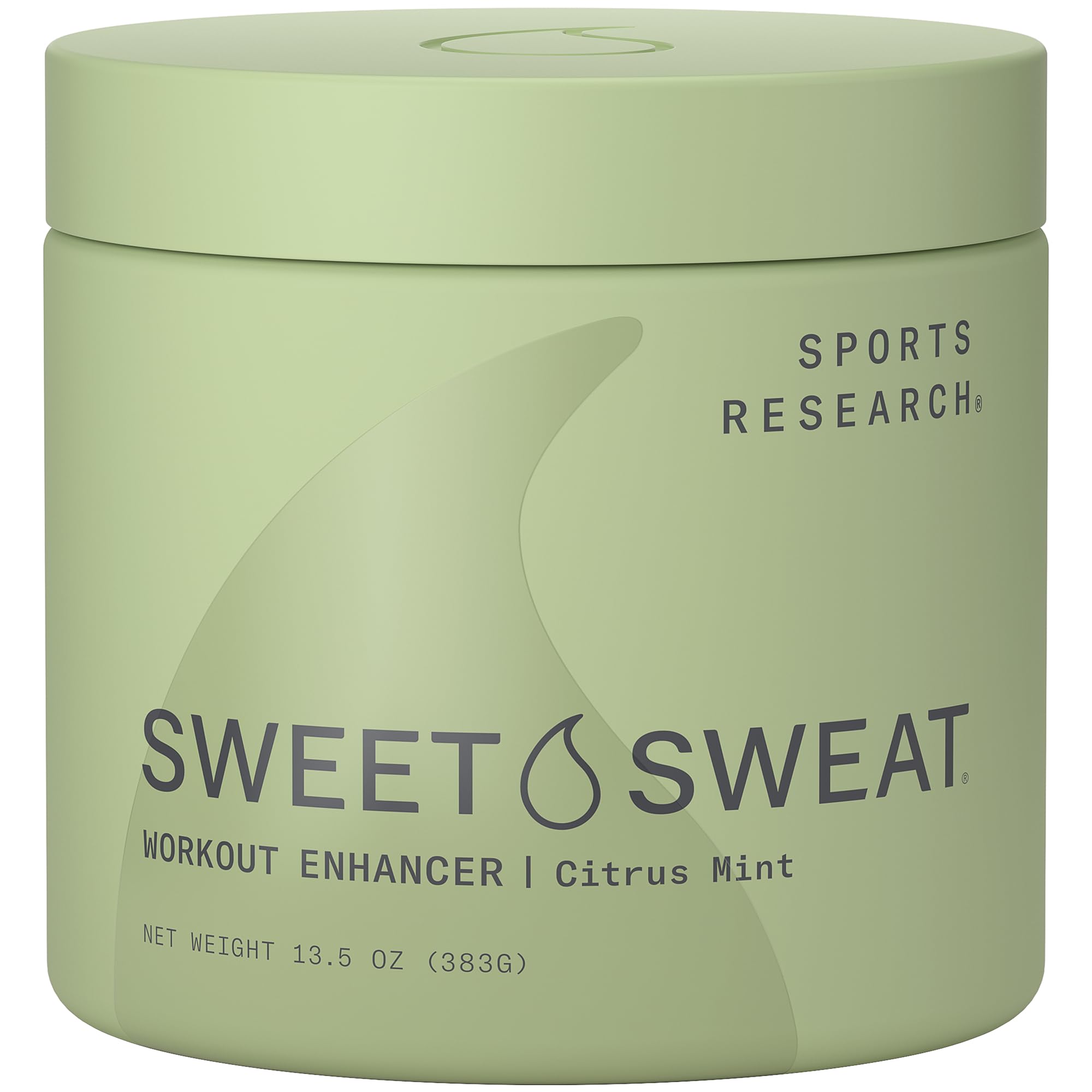Sweet Sweat 'Workout Enhancer' Gel XL Jar - Maximize Your Exercise & Sweat Faster - 13.5oz (Citrus Mint)