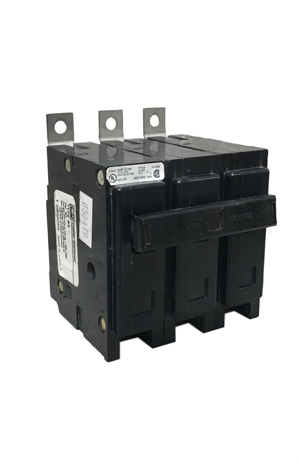CUTLER HAMMER BAB3035H 240 V, 35 AMP, 3-Pole, Circuit Breaker