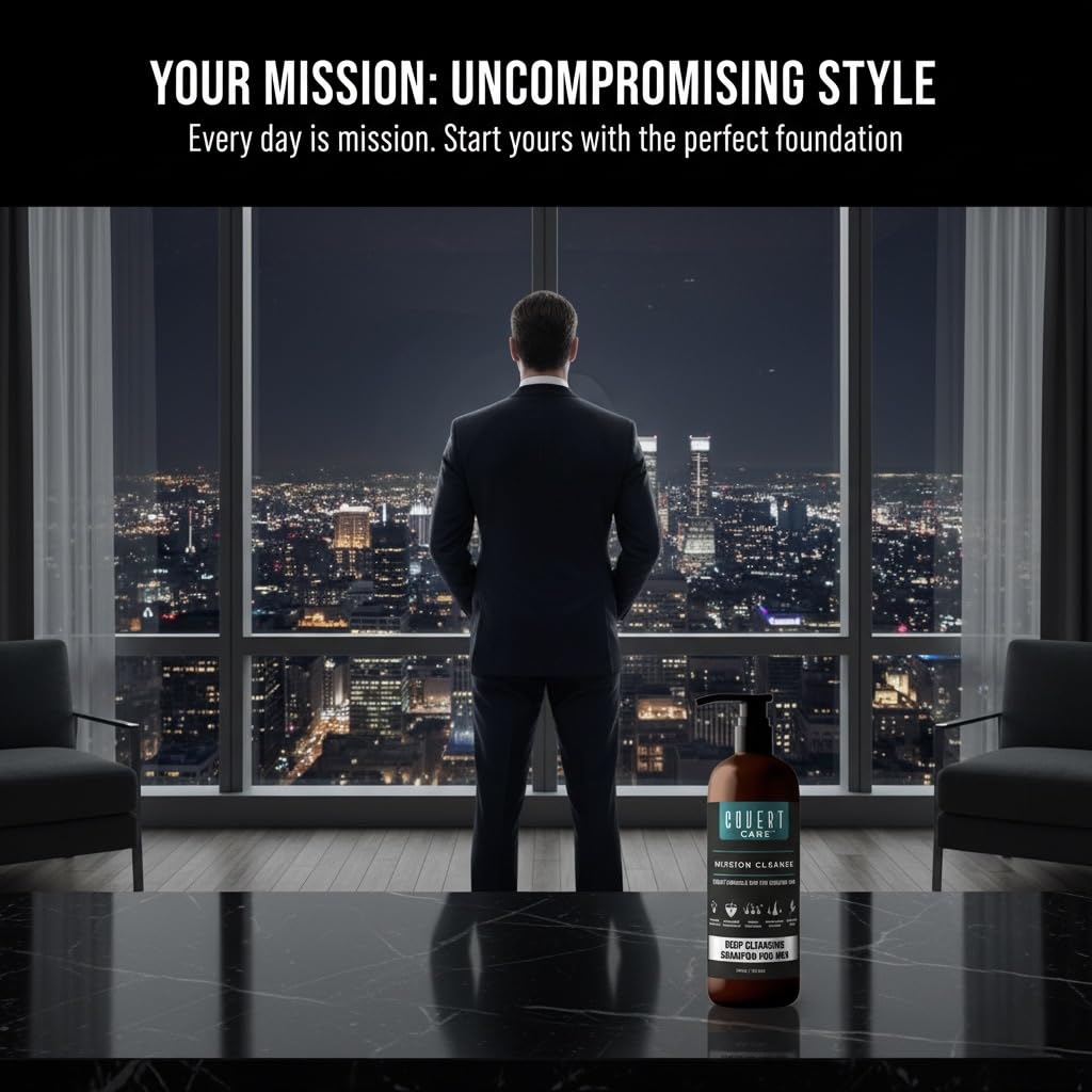 Men’s Thickening Shampoo for Thinning Hair – Strengthens Hair, Boosts Volume, Nourishes Scalp, and Activates Roots for Fuller, Stronger-Looking Hair - Image 9