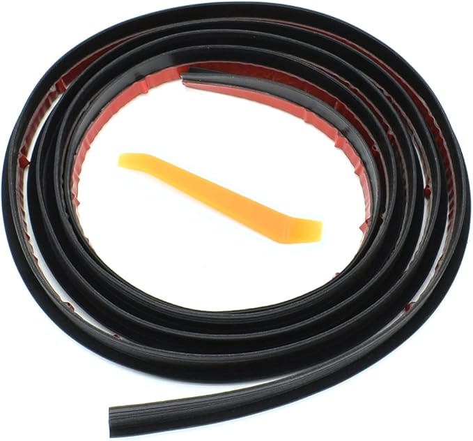 AUTOXBERT 4M/13Ft Car Windows Seal Strip V Type Side Door Sealing Strips Edge