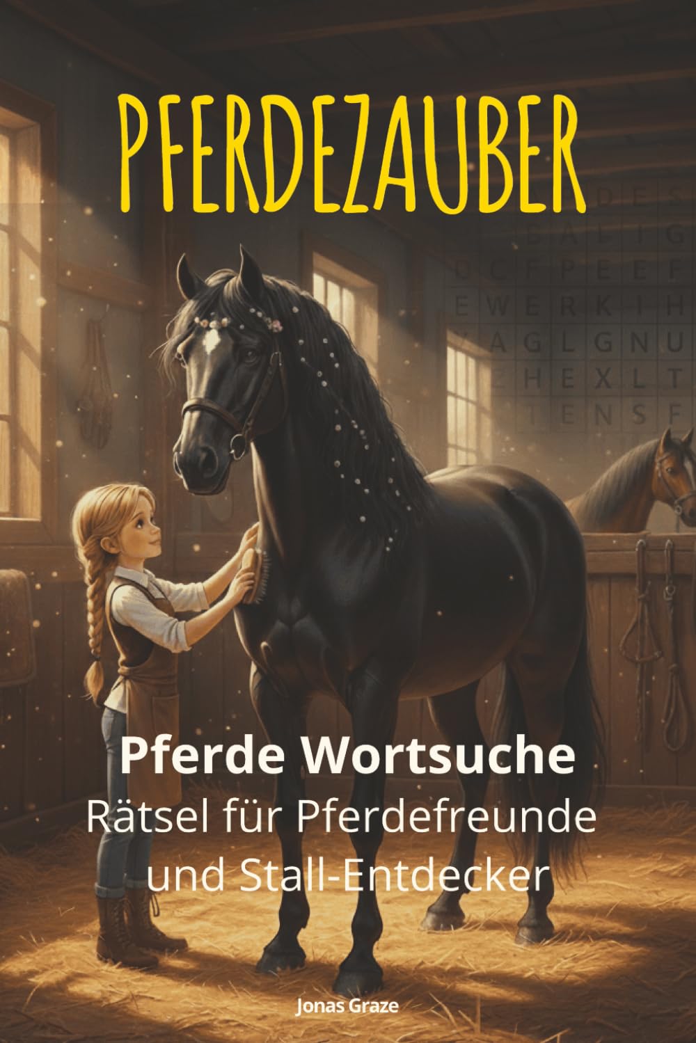 PFERDEZAUBER – Pferde Wortsuche: Wortsuche für Pferdefans: 50+ spannende Themenrätsel für kleine und große Reiter – Perfekt zur Förderung von Konzentration & Wissen