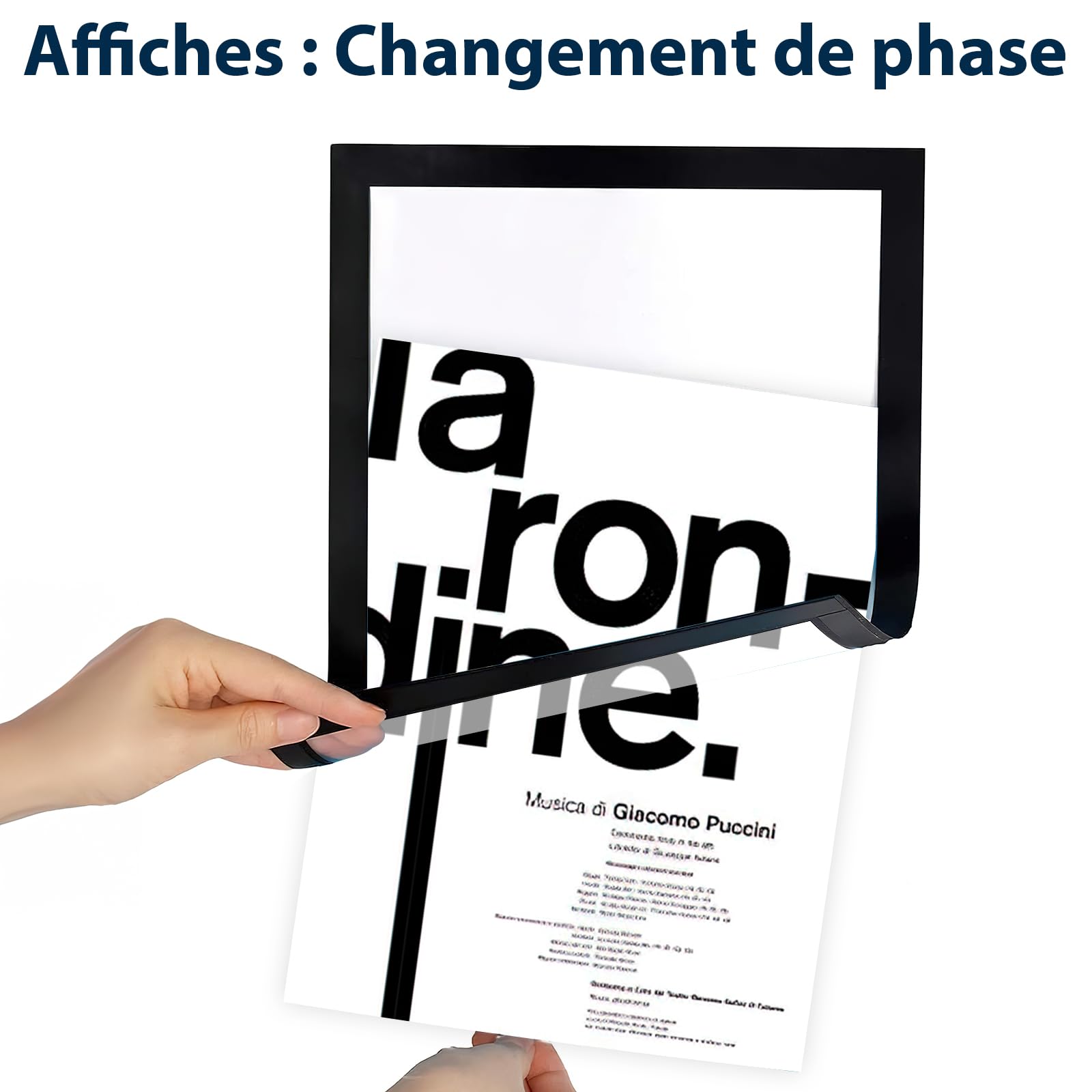 24 Cadres Magnétiques A4 Autocollants pour Documents et Affiches