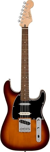 Paranormal Custom Nashville Stratocaster, Laurel Fingerboard, Black Pickguard, Chocolate 2-Color Sunburst