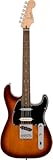 Paranormal Custom Nashville Stratocaster, Laurel Fingerboard, Black Pickguard, Chocolate 2-Color Sunburst