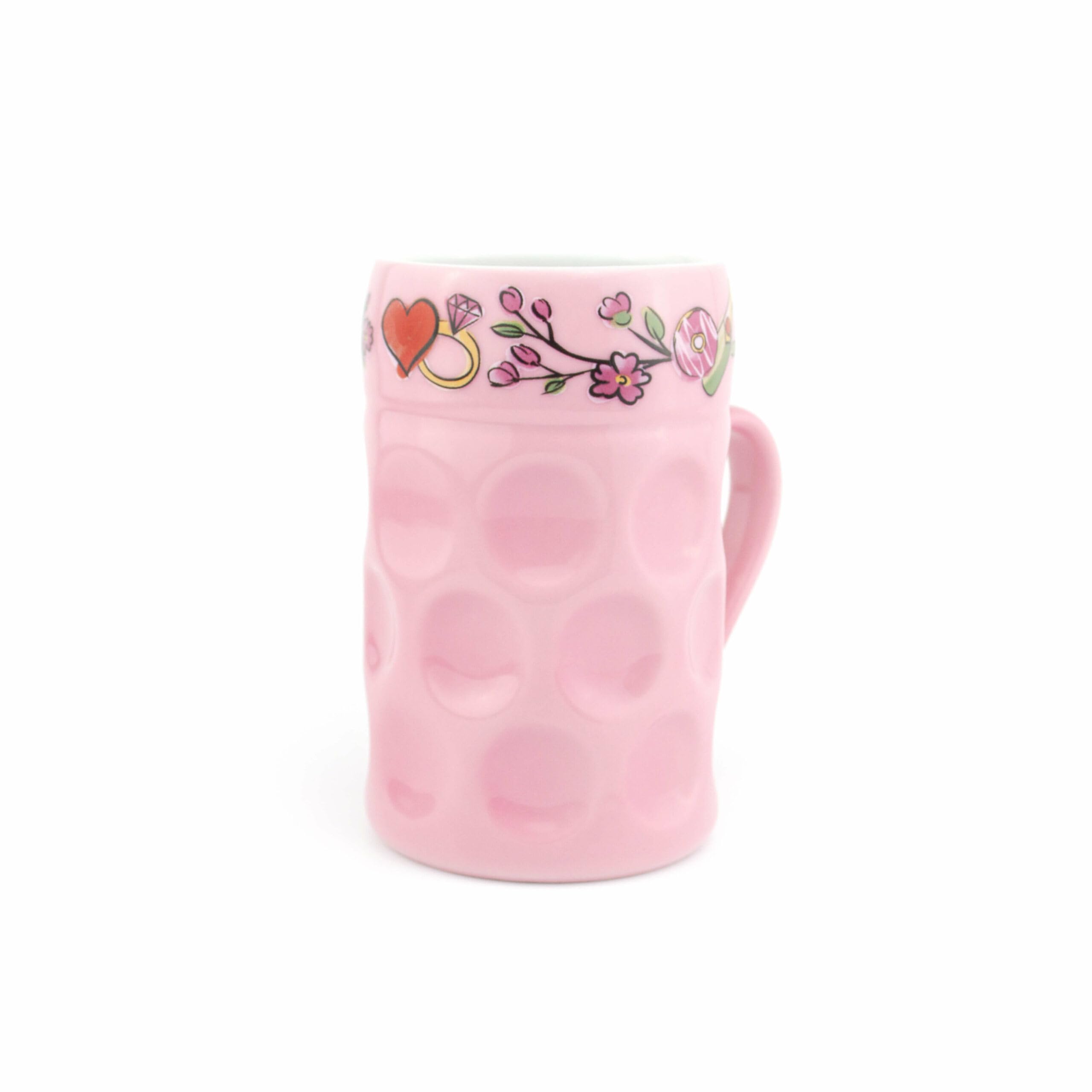 Das Champagnerkrügerl vom Oktoberfest Love Birds - rosa