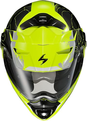 Miniatura 2 de ScorpionEXO AT960 Modular Adventure Street - Casco de motocicleta para adulto, con compartimentos para altavoces, compatible con Bluetooth,