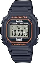 Casio F108WH Series | Mens Digital Watch | Illuminator | Water Resistant | LED Light | Daily Alarm | 1/100 SEC Stopwatch | 3 Hands HR, Min, SEC | Date/Day Display | Daily Alarm | 7 Year Battery