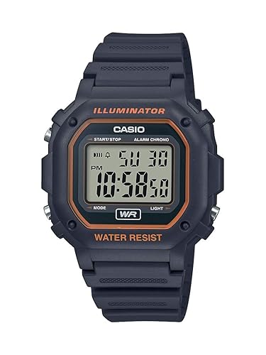 F108WH Series | Men's Digital Watch | Illuminator | Water