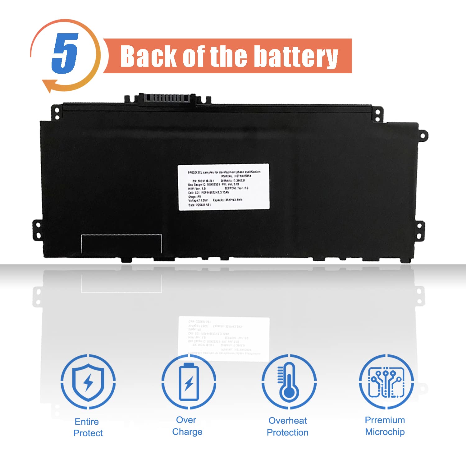 PV03XL Laptop Battery For HP 14-DV 14-DK 14M-DW 15-EH Battery