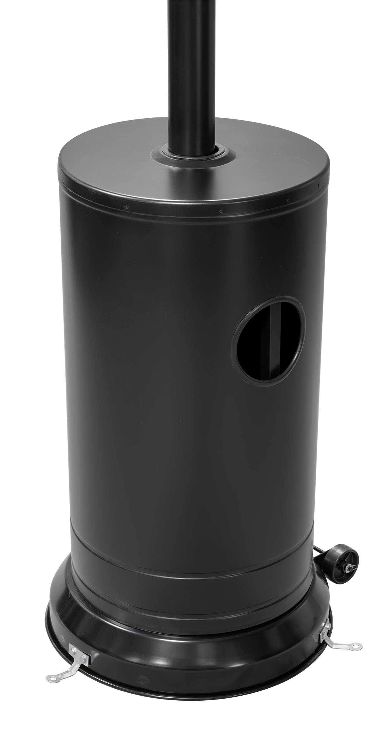 APANA Gas Heizpilz Bellamente Ecoline - Gasheizstrahler 8 kW für Terrasse, Balkon & Garten, sparsam ca. 0,57 kg/h, Strahlungswärme, Rollen, Umkippsicherung & Abschaltautomatik, Anthrazit