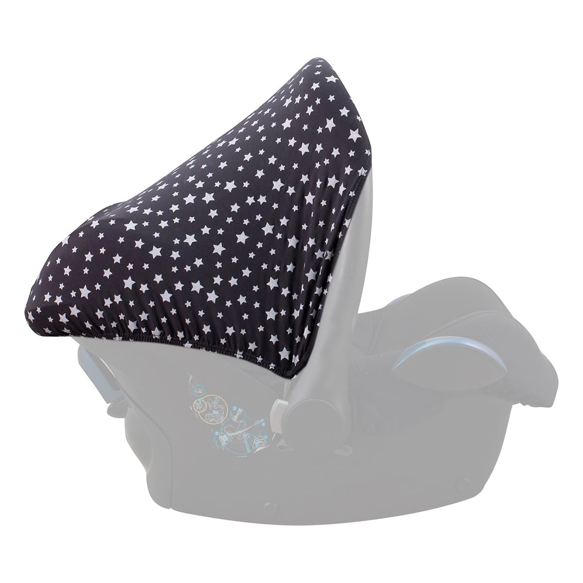 JYOKO KIDS Capota de algodón compatible con Maxi Cosi Pebble Bebe Confort (BLOOM) — view 19