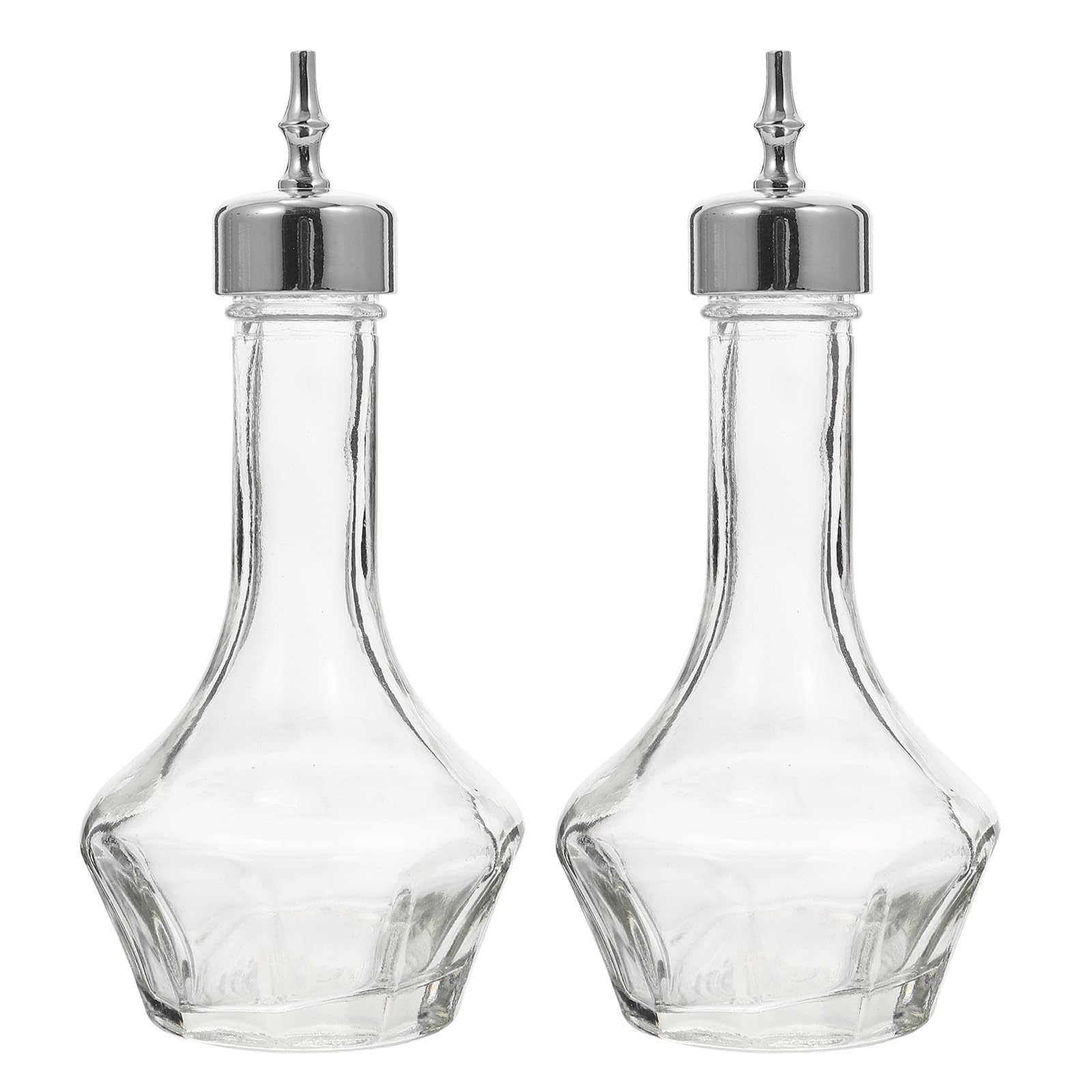 Botellas de vertido preciso GANAZONO de 50 ml con diseño a prueba de fugas para cócteles, 2 piezas