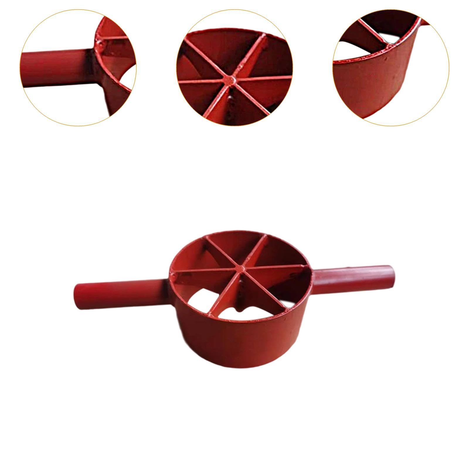 Sharplace Machine à Fendre Le Bambou Manuelle, Séparateur de Bambou en Acier Inoxydable, Outil Séparation Manuel Fendeur, Outil Manuel Robuste pour Le Jardin, Le Lieu Travail et La Maison, 6 Couteaux