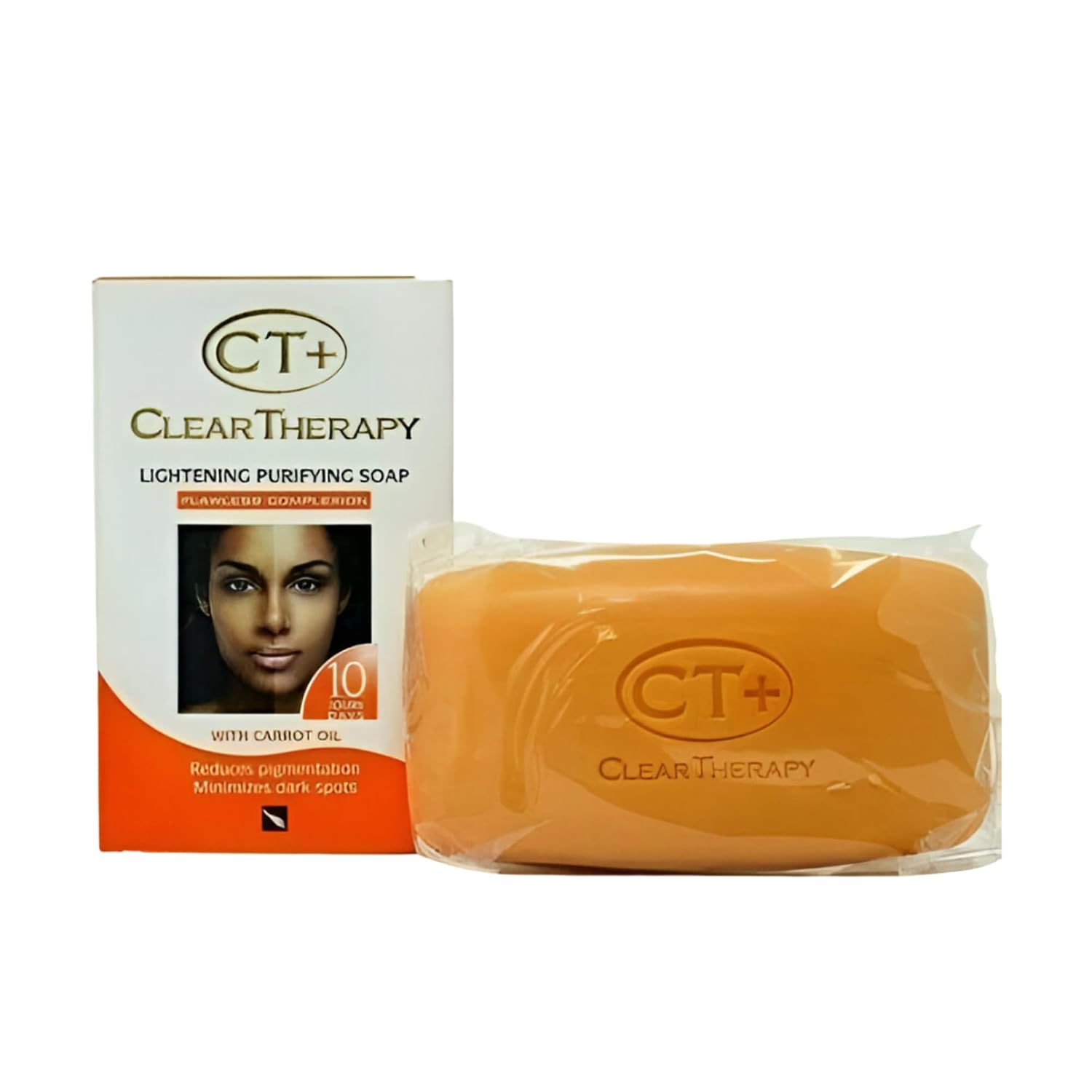 Cleansing Clear Bar Therapy Soap, Daily Bath and Body Cleansing, 175g Bar
