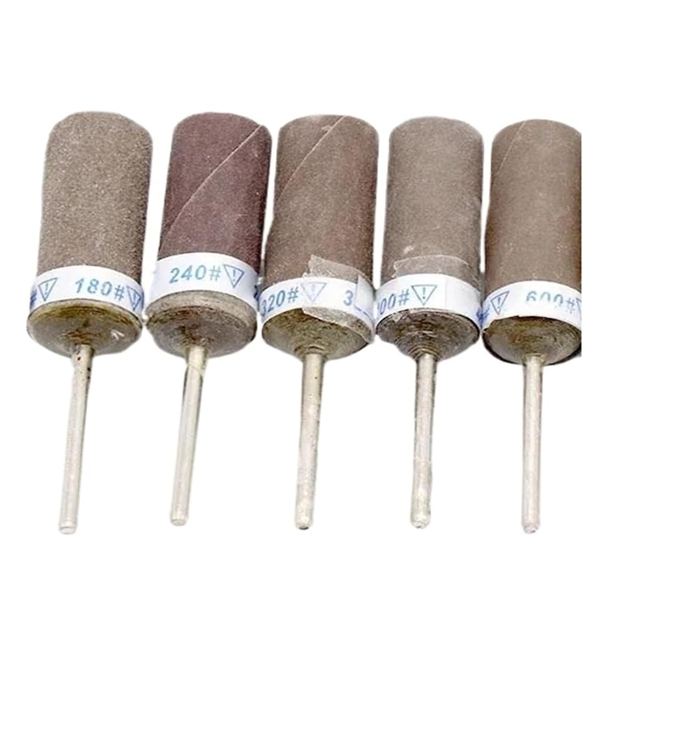 Cylinder Sandpaper Rod Sanding Belt Sandpaper 2.35mm Sand Paper Bar Grinding Wheel 80-10000Grit for Jewelry Making Rotary Tools(20Pcs,800 grit)
