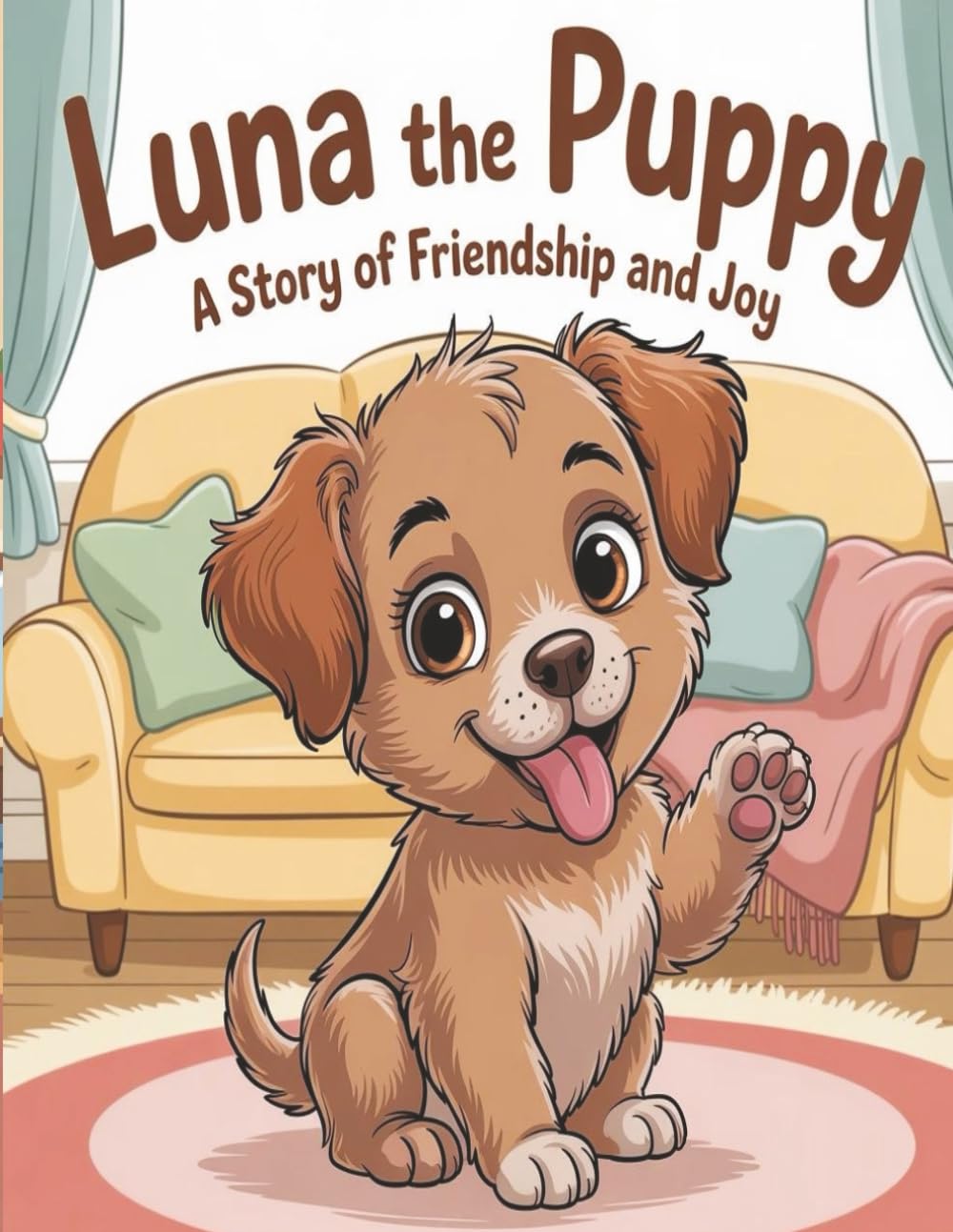 Luna the Puppy: A Story of Friendship and Joy: An Autism-Friendly Story About Kindness, Sharing, and Happiness for Kids Ages 3–5