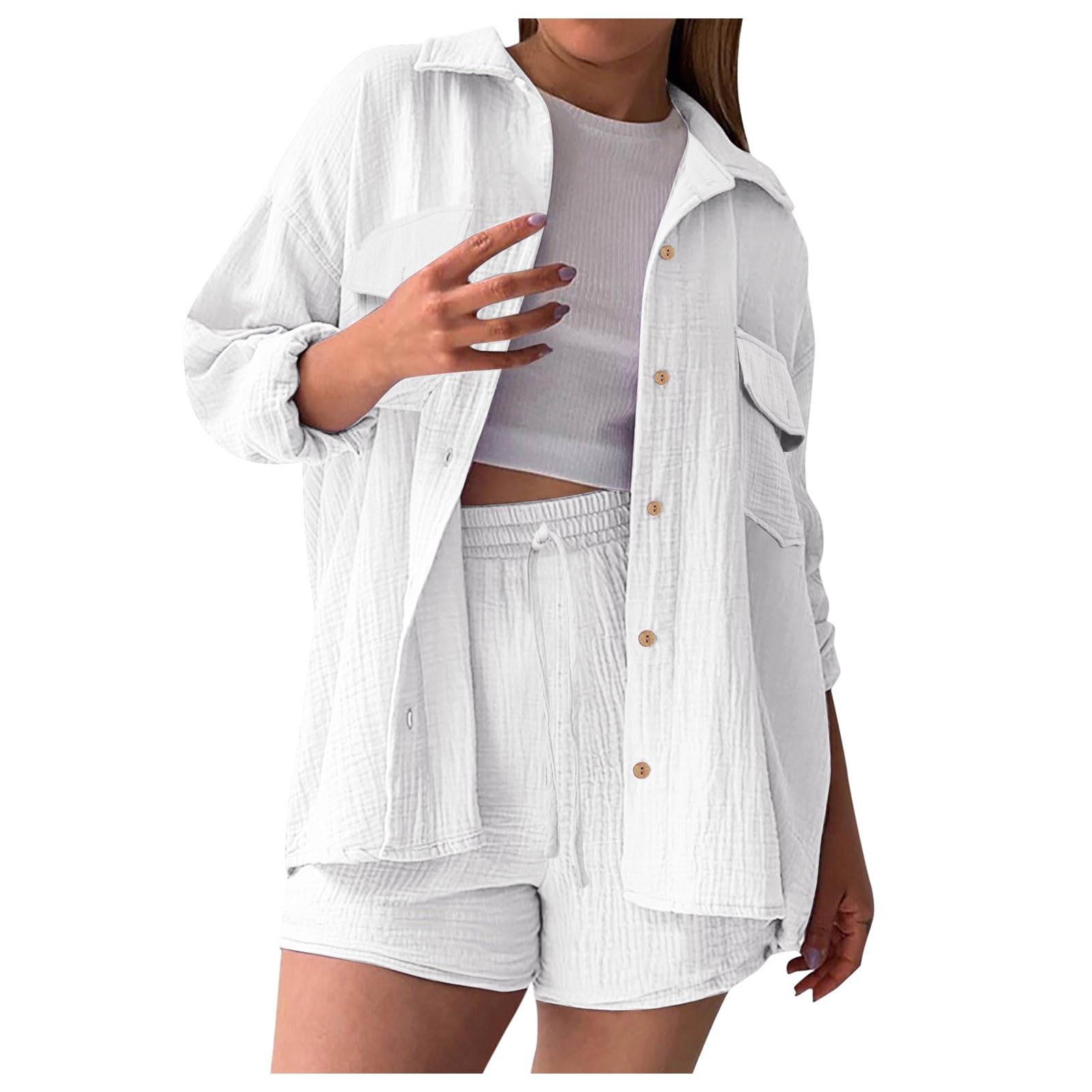 Womens Home Clothes Short Sleeved Silk Like Pajamas Womens Summer Multicolor Suit Swimsuits Women