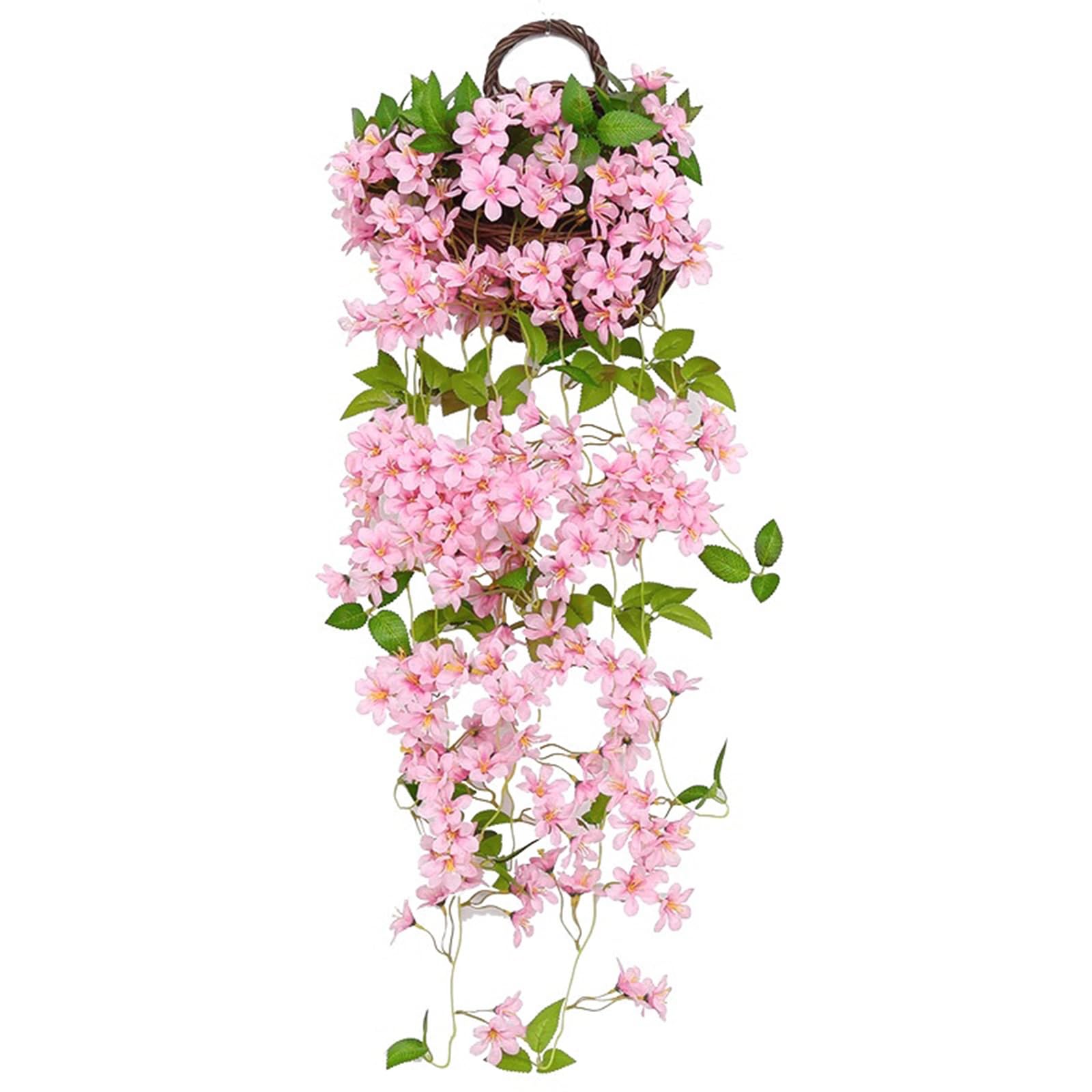 Niuny Fleurs Artificielles Exterieur à Suspendre Petunia Artificiel 3Pcs Fausse Plante Tombante Artificielle Plante Suspendue Artificielle Decoration Terrasse Exterieur Pour Mariage Maison Jardin Cour