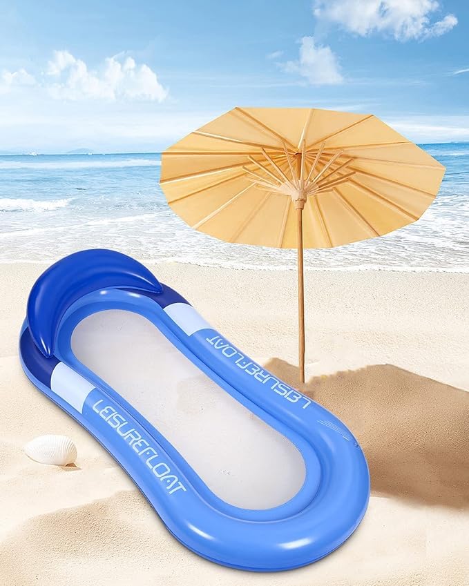 GLURIZ 2 Pack Hamaca de Agua, Hamaca Flotante, Cama Flotante de Agua