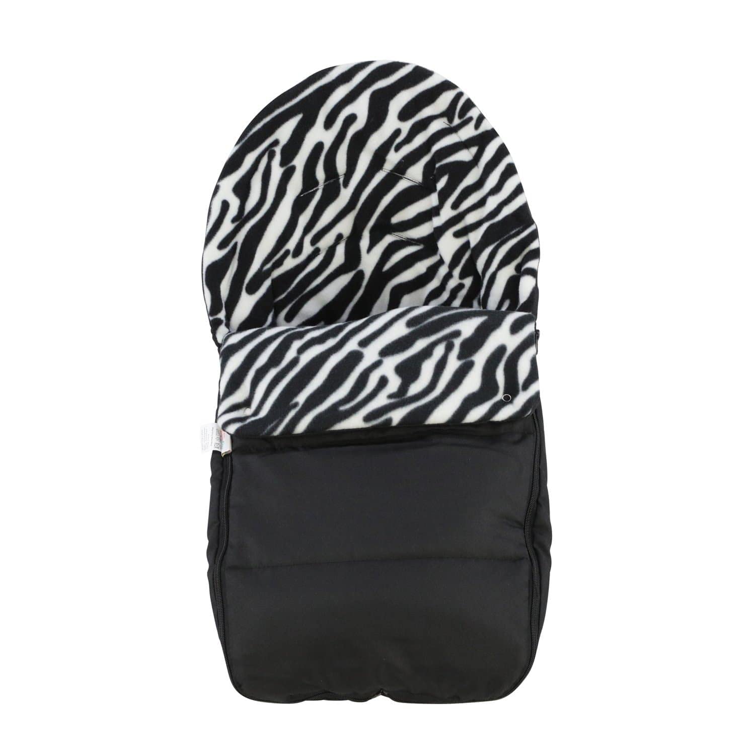 For Your Little OneAnimal Print Car Seat Footmuff/Cosy Toes Compatible with Mee-Go - Zebra - Fits All Models
