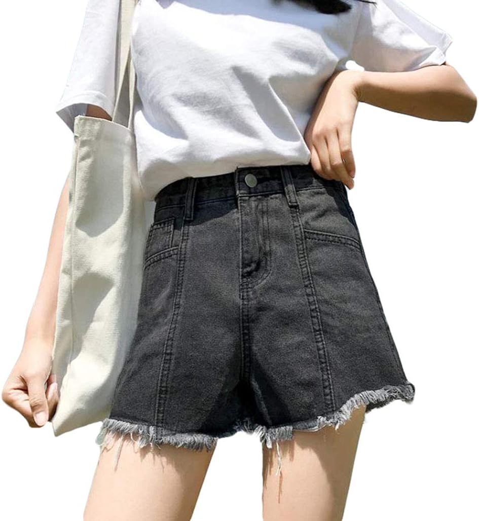 Mlbossデニム ショートパンツ レディース 短パン ショーパン ハイウエスト ショートパンツ ホットパンツ デニム短パン