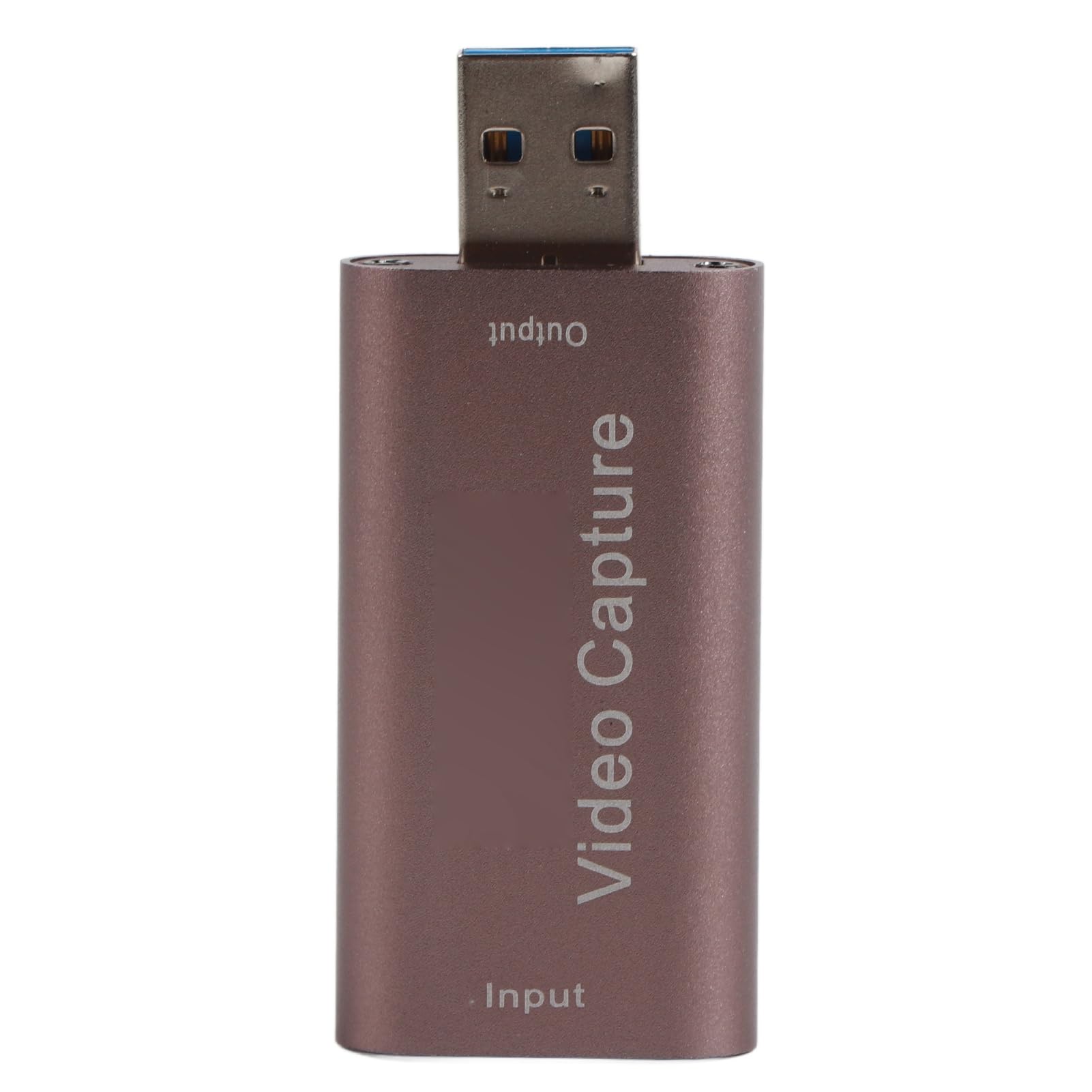 4K HD Video Capture Card, USB 2.0 Acquisition Card for Android OS X, Portable HDMI Input up to 3840x2160 at 30Hz with 15m Cable Support and 1080p Output-image-1