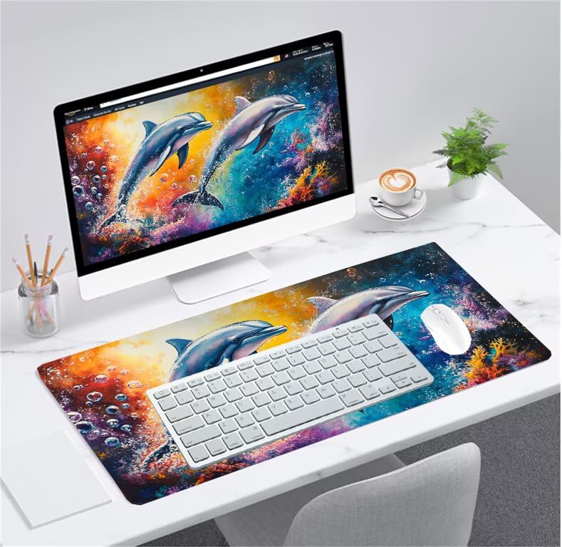 Tapis de souris grand format 900x400 durable et confortable - 2
