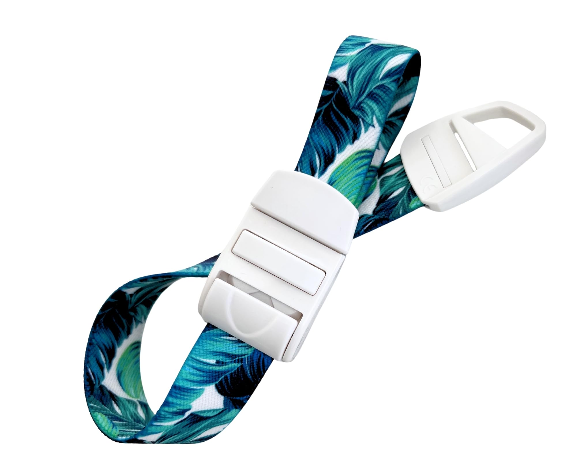 Garrot garrot d'infirmière avec motif feuille de banane, libération rapide et lente – Boucle en plastique ABS, bande élastique sans latex – Parfait pour les médecins, les étudiants et les
