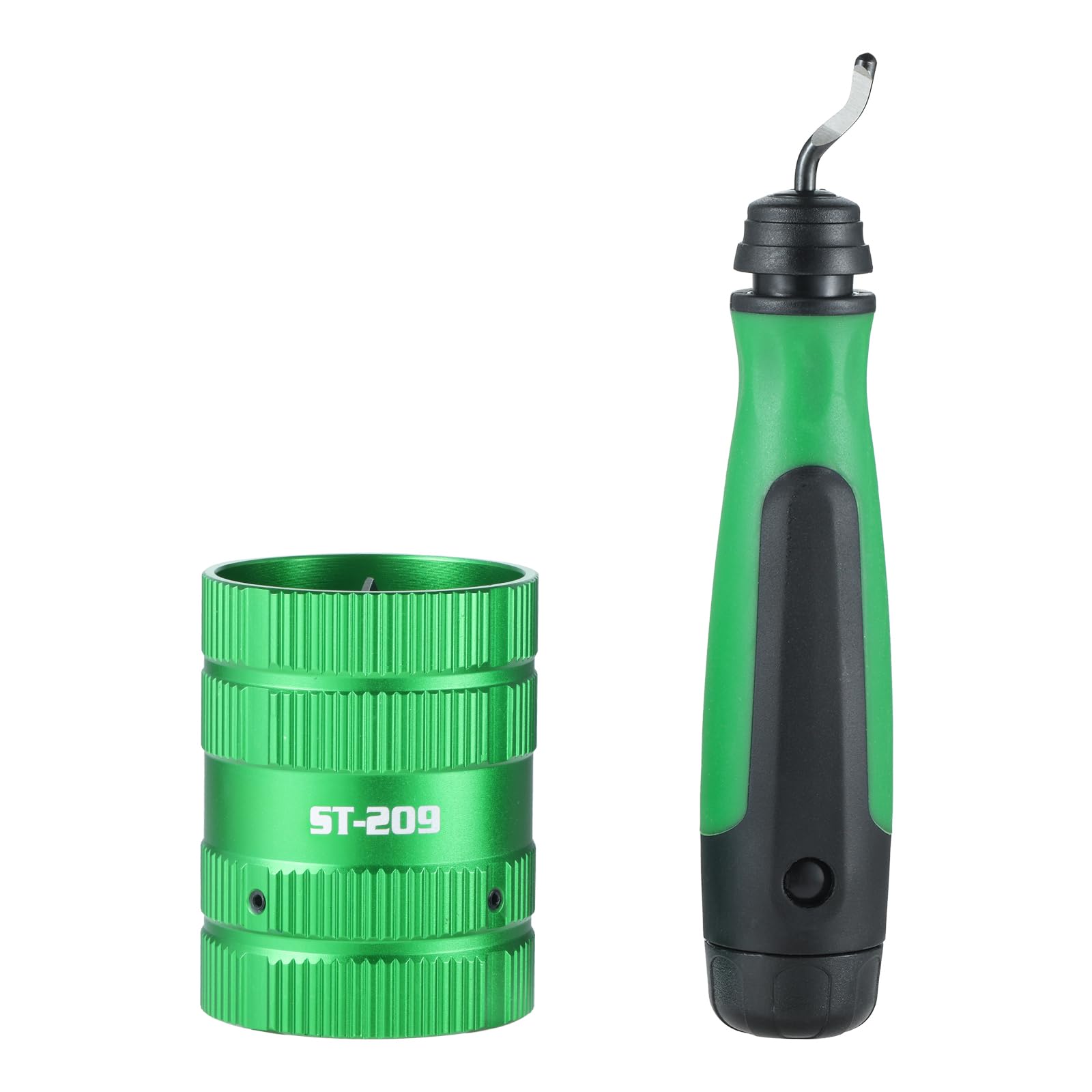 Yetaha Pipe Deburring Reamer Tool Set, Copper PVC Pipe Deburring Plumbing Tools, 1/4" to 1-5/8" Inner Outer Conduit Reamer Deburring Tool with Pen