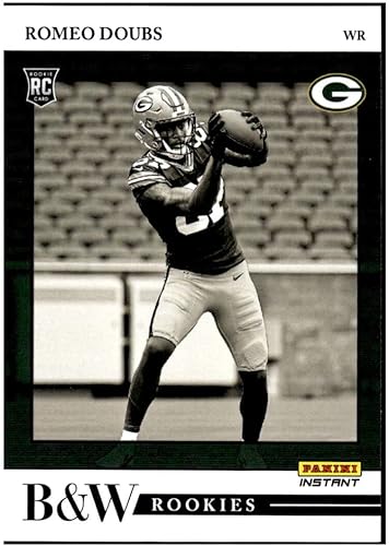 ROMEO DOUBS RC 2022 Panini Instant Black White ROOKIE 649BW38 NM-MT NFL Football Packers
