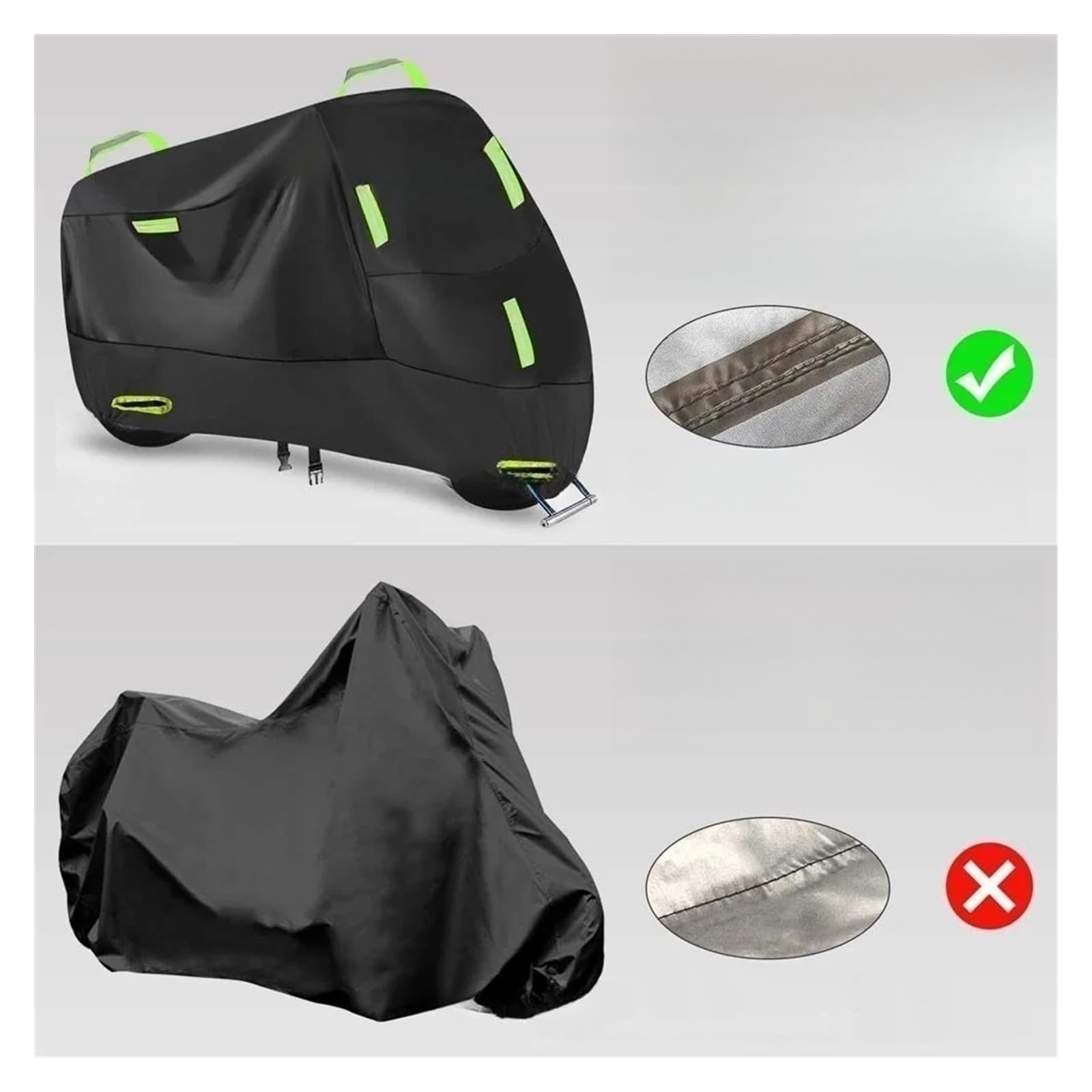 Für 500DS 500DSX 650DS 650DSX 300DS Motorradabdeckung Schutz Im Freien Motorräder Schützen Sie Abdeckungen Schwere Besonderheiten Plane Motorradplane Motor Mope