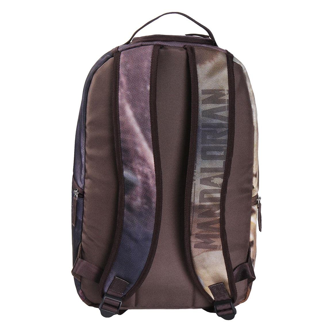 CERDÁ LIFE'S LITTLE MOMENTS Mujer Poliéster The Mandalorian-Licencia Oficial Disney, Multicolor, Grande-Mochila con el tamaño Ideal para Que lleves Todo ordenado