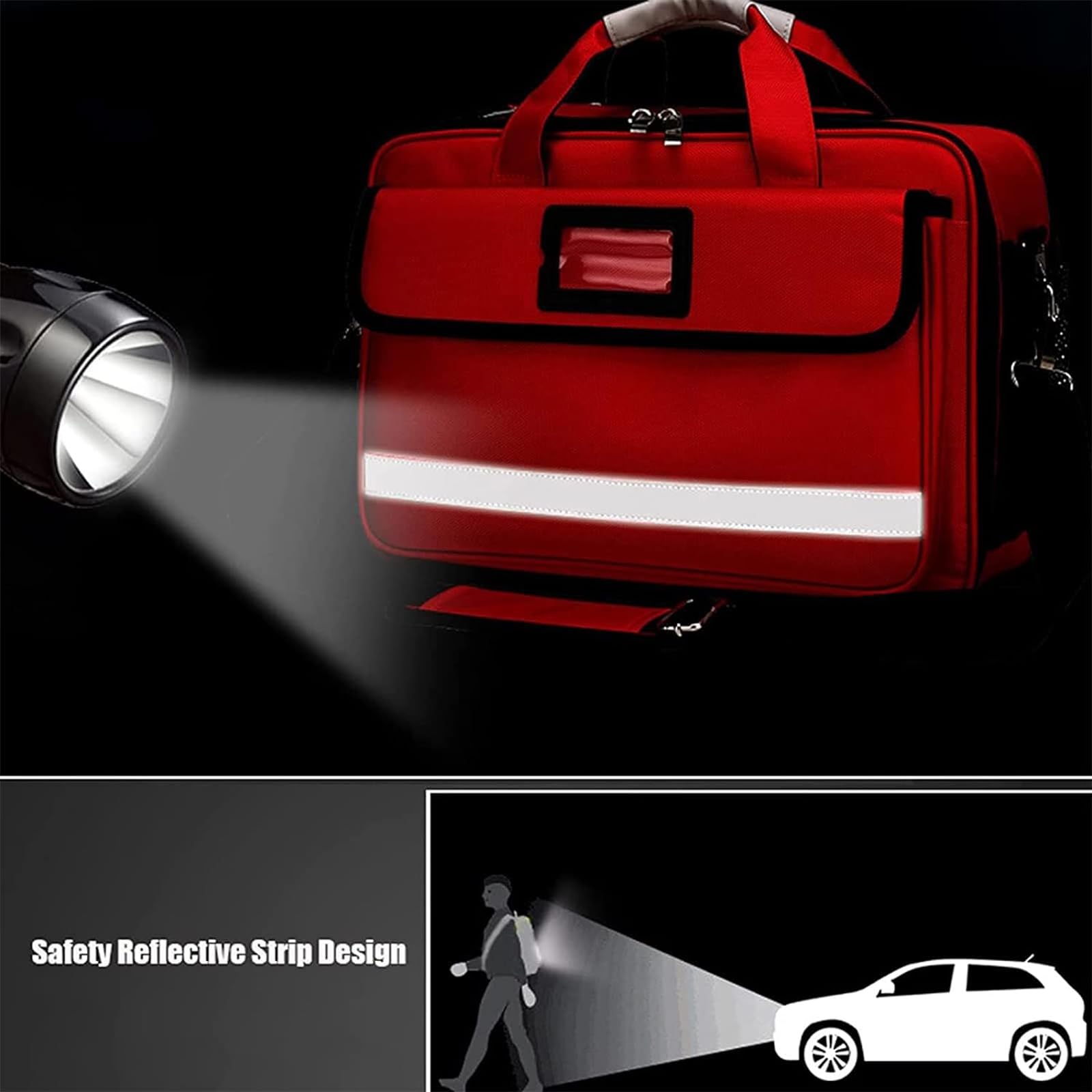 Tragbare Erste Hilfe Set Tasche, Krankenschwester-Einkaufstasche, Outdoor Notfall Rettungsset, Medizinisches Erste Hilfe Set, wasserdichte Reise Notfalltasche