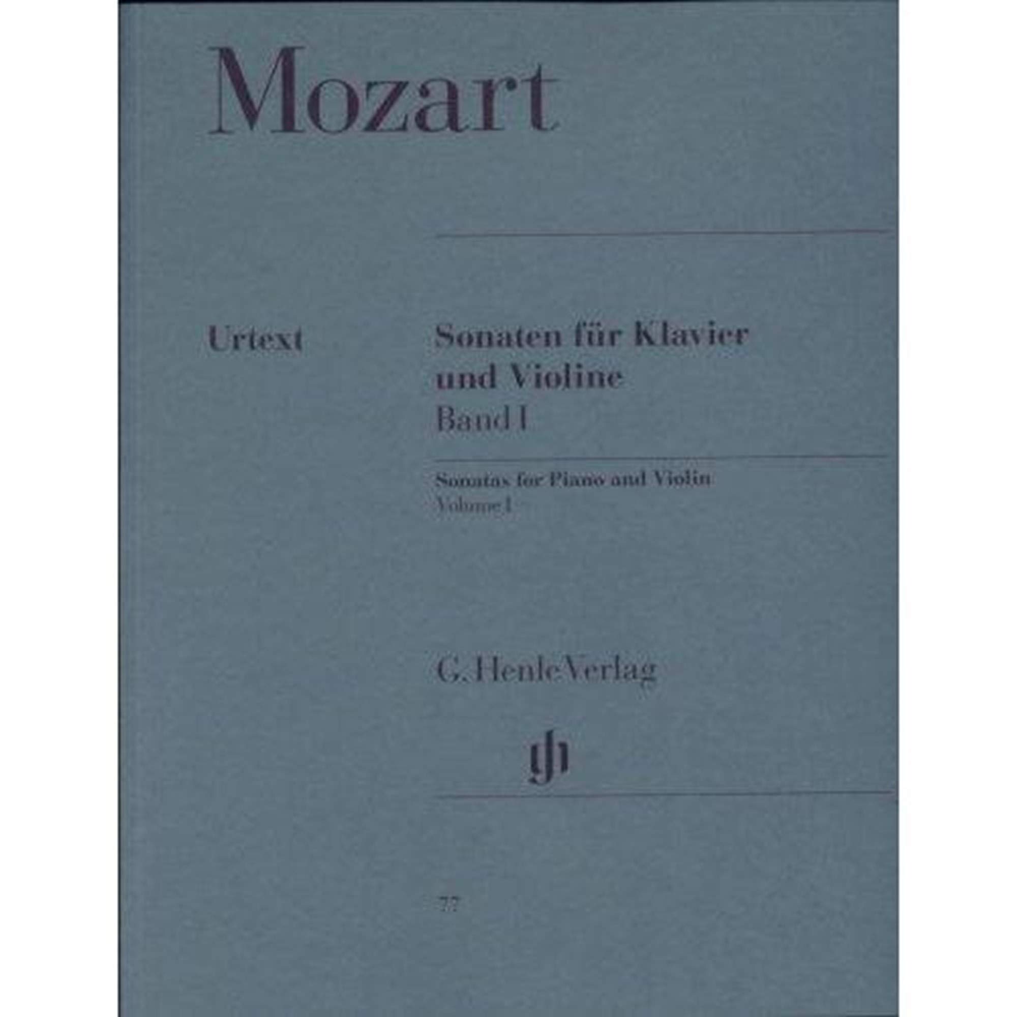 Sonatas for Piano and Violin Vol. 1 - piano and violin - (HN 77)