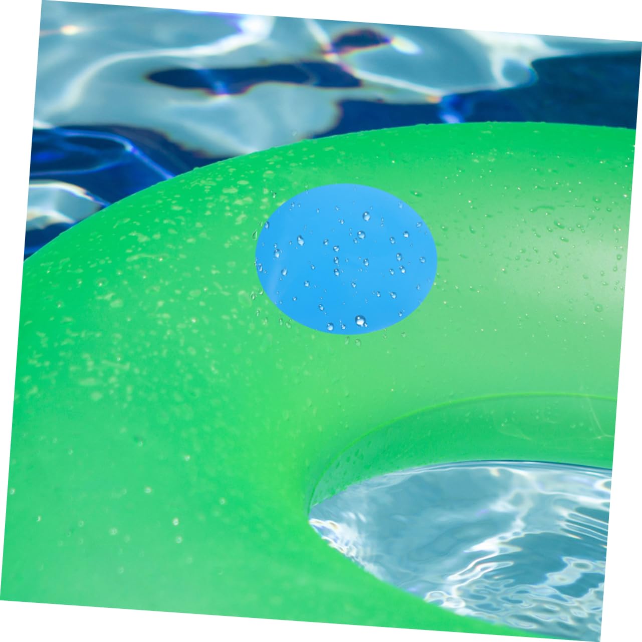 Milisten Outils De Réparation De Piscine Autocollants De Réparation De Radeaux Gonflables Réparation De Natation Patch De Réparation PVC Sky-Blue