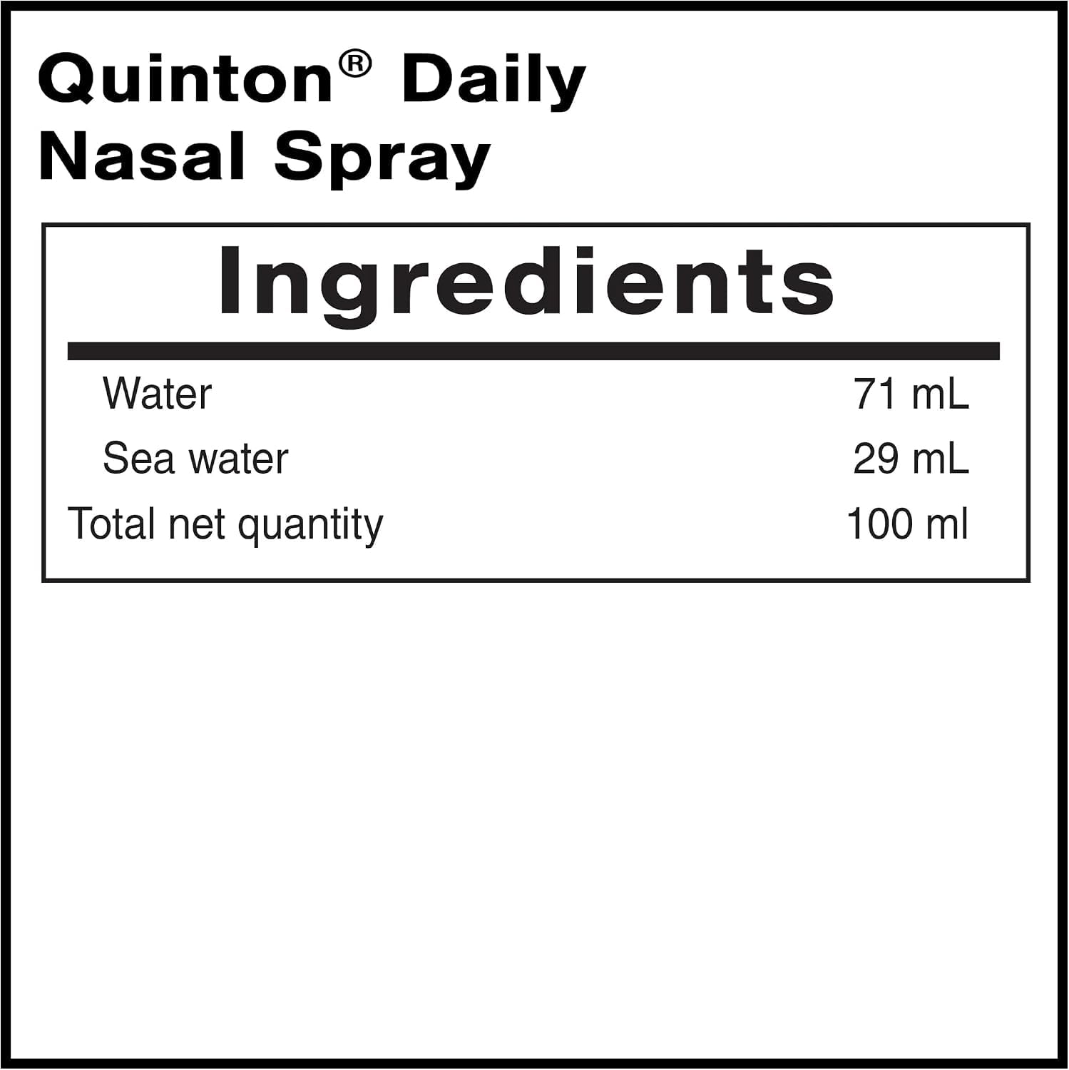 Quicksilver Scientific Quinton Daily Nasal Spray, 3.38 fl oz — Amazon image 2