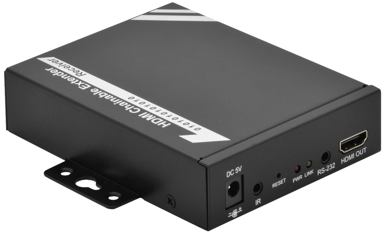 Digitus Professional przedłużacz sieciowy HDMI i VGA z obsługą IP czarny czarny