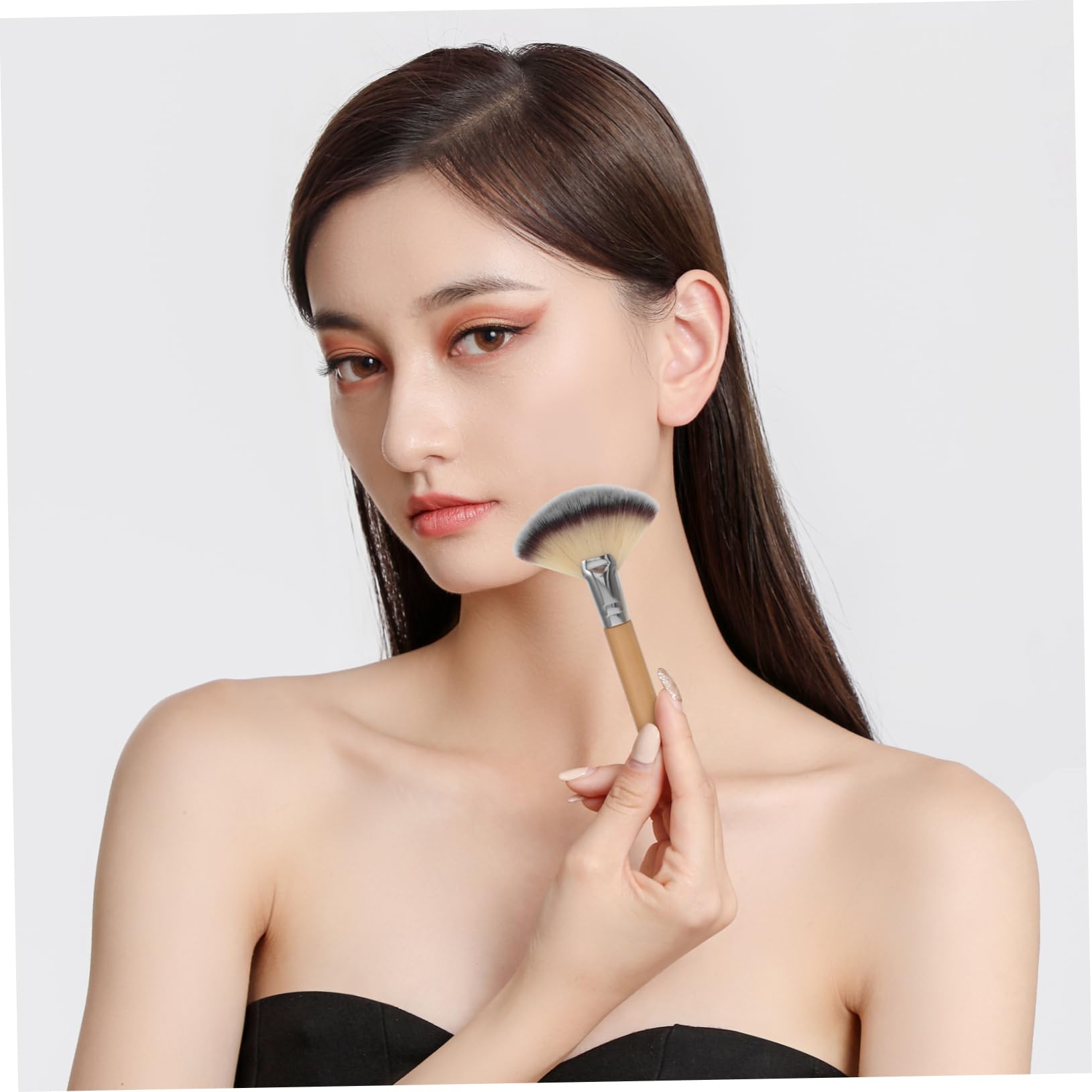 Healeved 20pièces Pinceaux De Maquillage Éventail Pinceaux Pour Fond De Teint Blush Et Outils De Maquillage Et